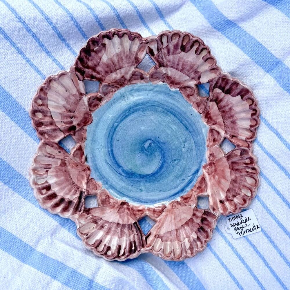 Handmade 1990s Terracotta Trinket Dish